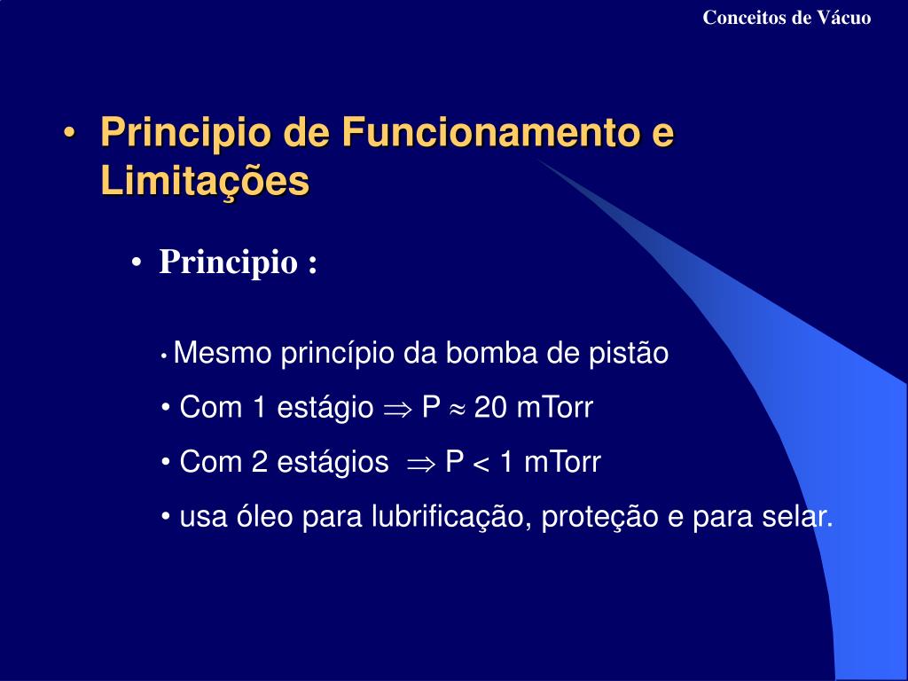 Principio do vacuo 1