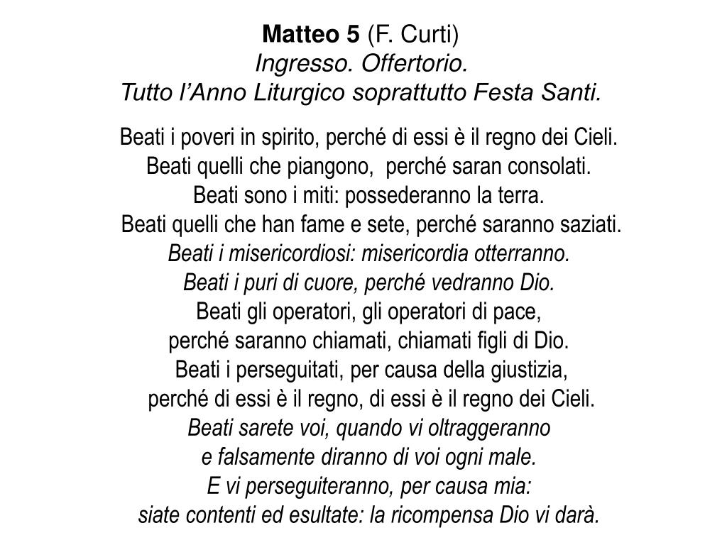 Beati I Poveri In Spirito Significato