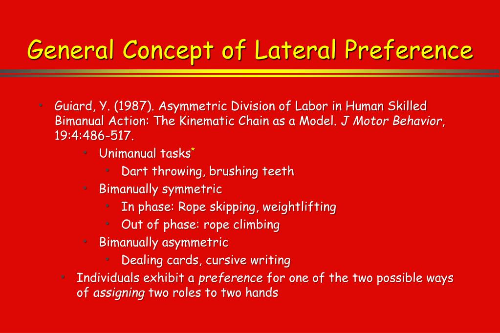 PPT - The preferred balance leg absorbs more energy than the preferred ...
