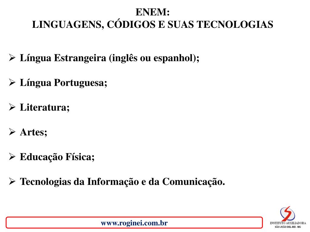 Linguagens, Códigos e suas Tecnologias – Educação Física - ppt