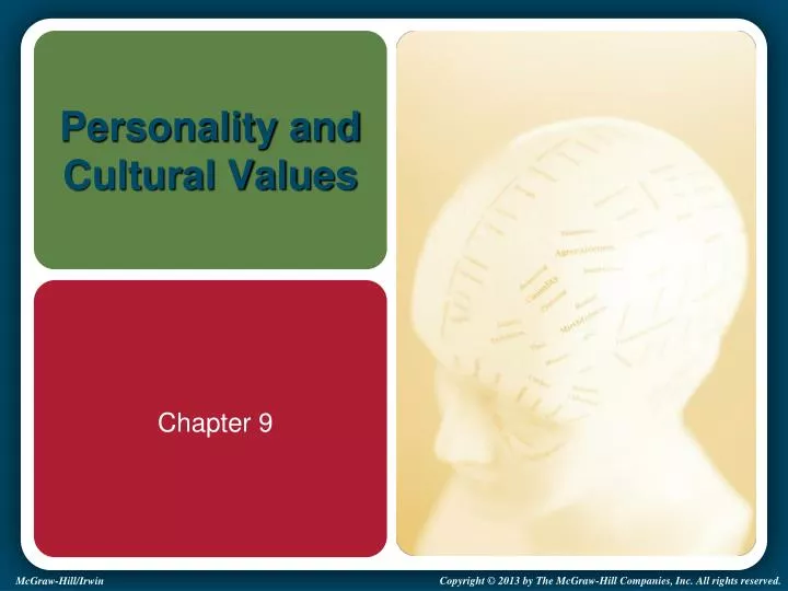 personality and cultural values n.