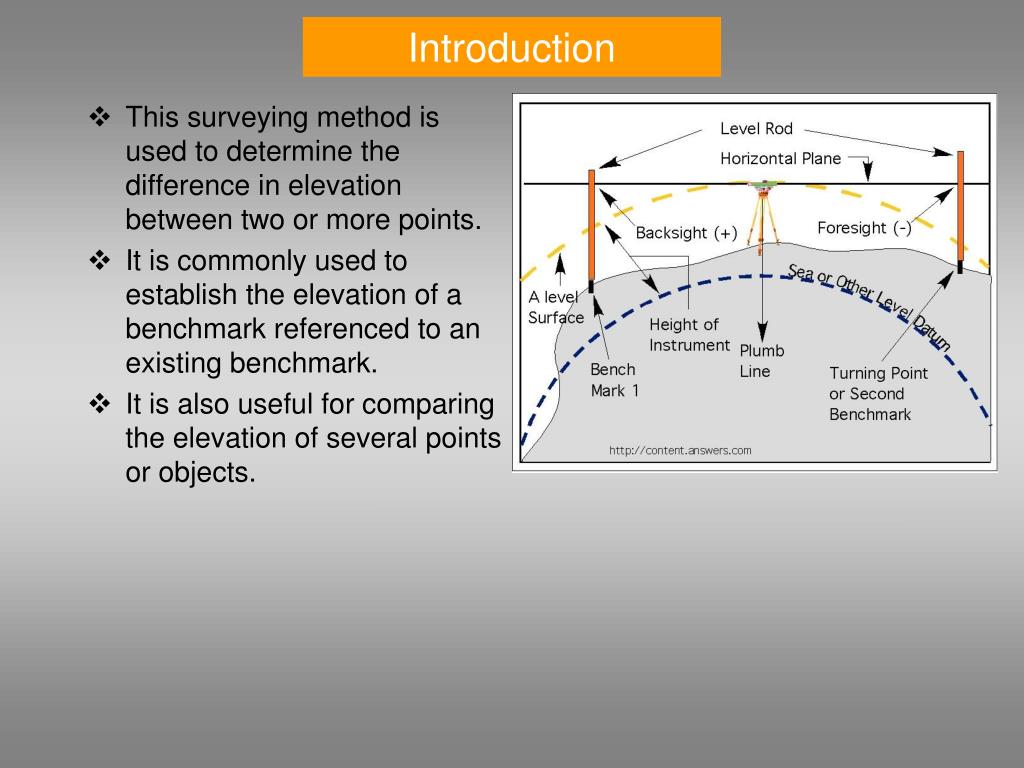 PPT - Differential Leveling PowerPoint Presentation, free download