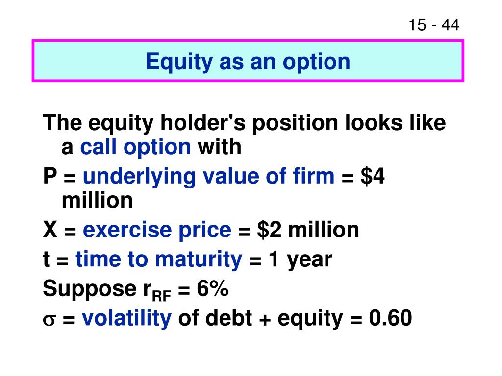 equity option assignment