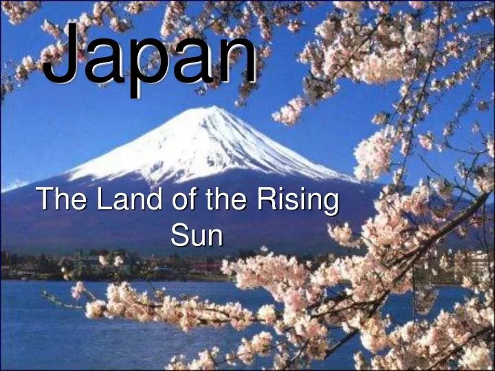 presentation of japan