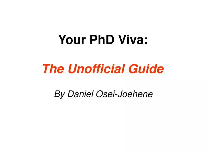 preparing for a dissertation viva Completing your dissertation with flying colors you have spent years working on your dissertation and you are almost home free the last part of this is defending your work in front of a group of your peers. preparing for a dissertation viva Completing your dissertation with flying colors you have spent years working on your dissertation and you are almost home free the last part of this is defending your work in front of a group of your peers.
