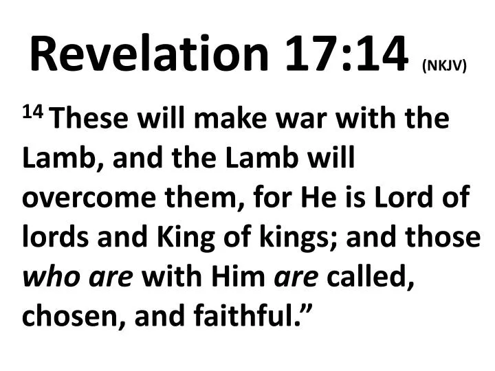 revelation 17 14 nkjv n.