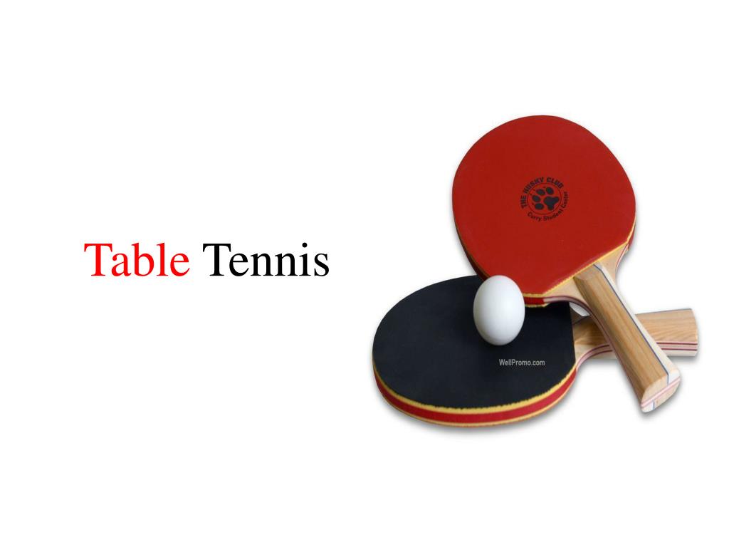 PPT Table Tennis PowerPoint Presentation Free Download ID 1773165