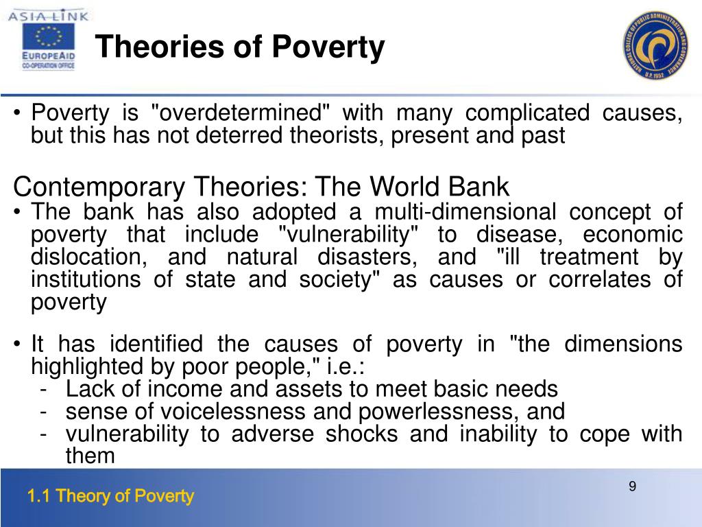 hypothesis about poverty