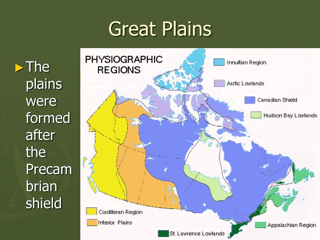 Ppt Land Form Regions Of Canada Powerpoint Presentation
