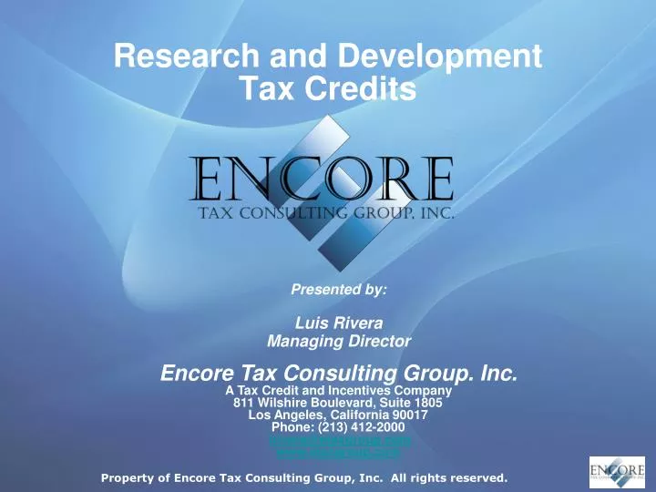 ppt-research-and-development-tax-credits-powerpoint-presentation