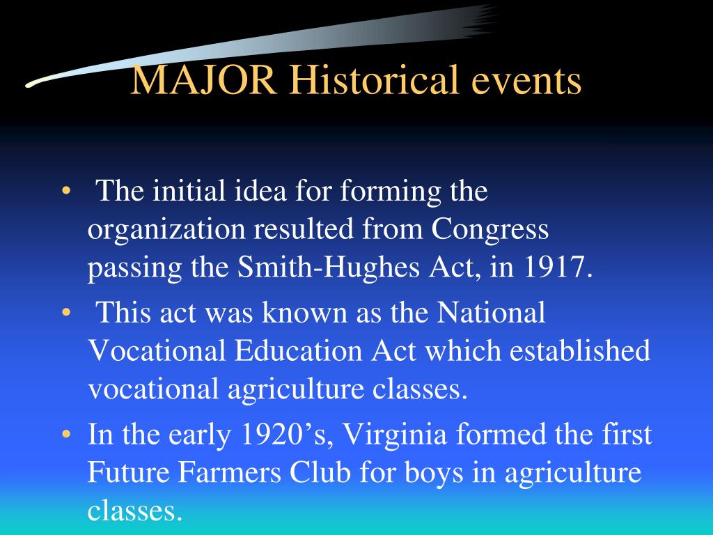 PPT FFA History PowerPoint Presentation, free download ID1776823