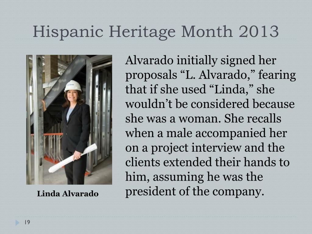 PPT - Hispanic Heritage Month September 15–October 15, 2013 PowerPoint ...