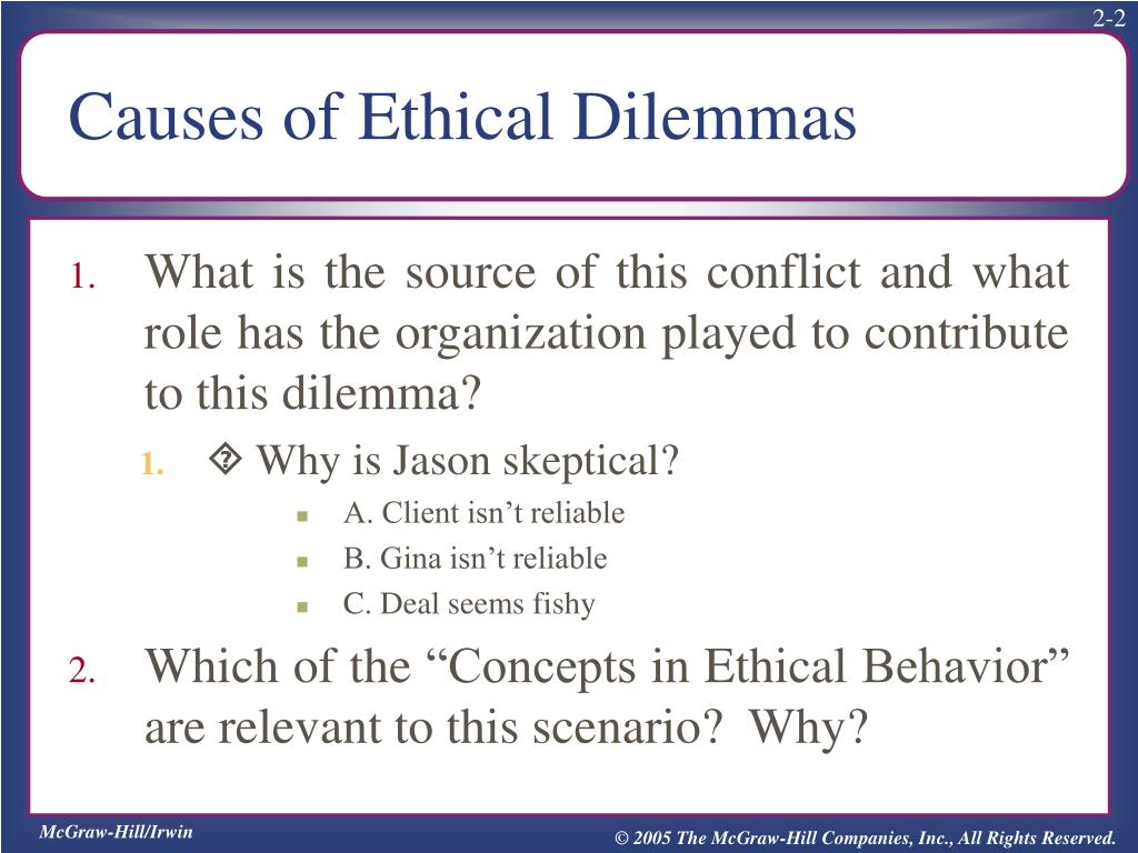 Why Are Ethical Dilemmas Important PPT - Causes of Ethical Dilemmas PowerPoint Presentation, free download