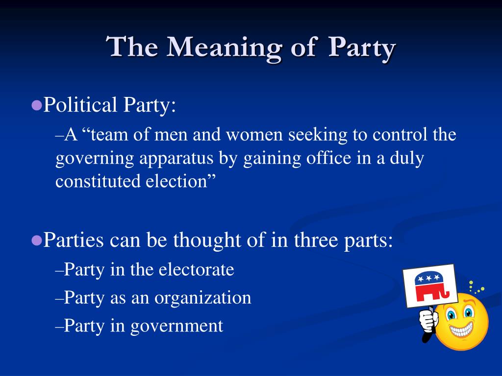 PPT Political Parties PowerPoint Presentation Free Download ID 1780118