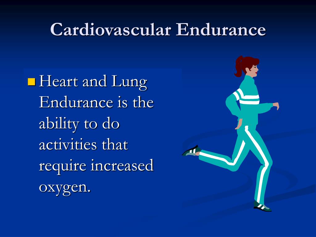 cardiovascular endurance fitness goal cardiovascular endurance fitness goal