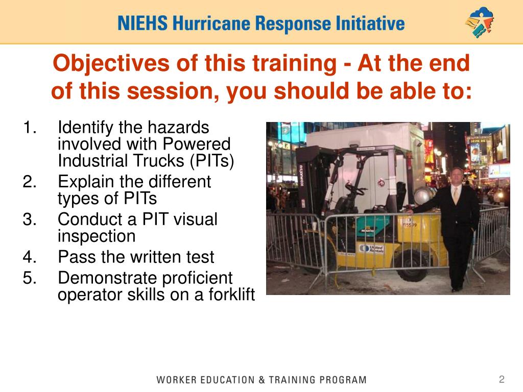 Ppt forklift operator training osha 1910 178 powered industrial
