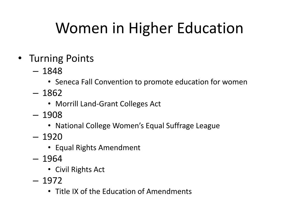 PPT - Women and Native American Students in Higher Education PowerPoint ...