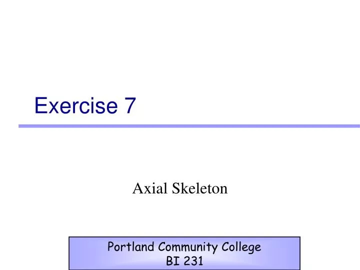 PPT Exercise 7 PowerPoint Presentation ID 1786520