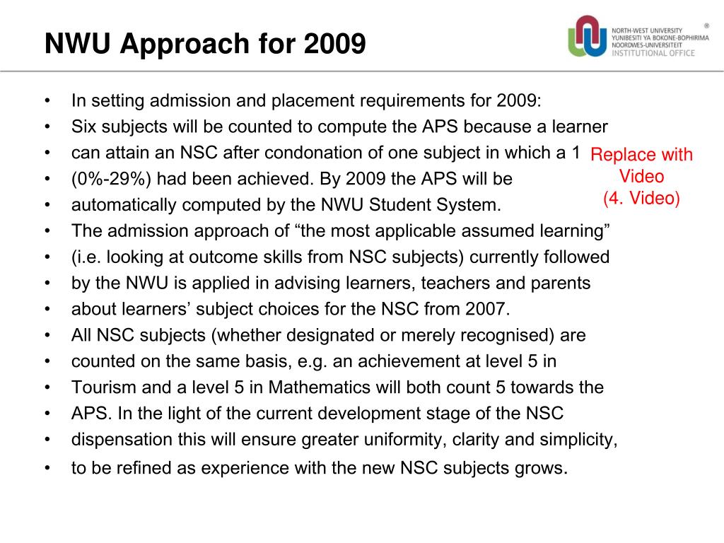PPT - National Senior Certificate: Subject choices and University ...