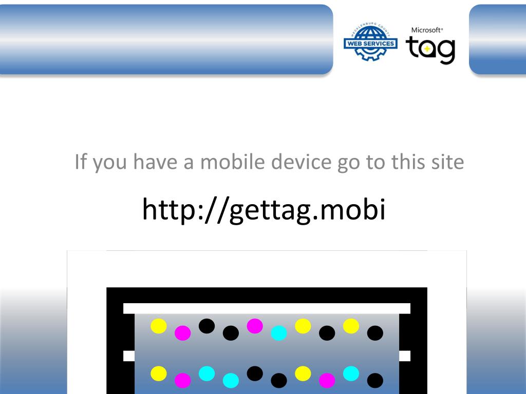 PPT Microsoft Tag Presentation PowerPoint Presentation, free download