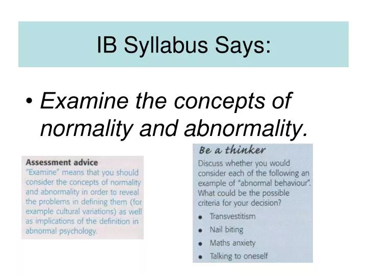 PPT IB Syllabus Says PowerPoint Presentation, free download ID1788772