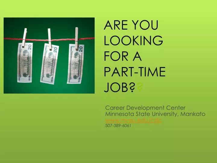 looking for part time job looking for part time job