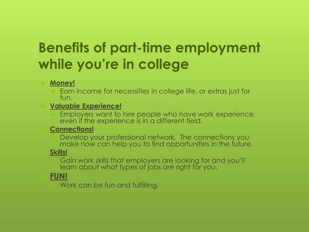 PPT - ARE YOU LOOKING FOR A PART-TIME JOB? ? PowerPoint Presentation, free download - ID:1789162