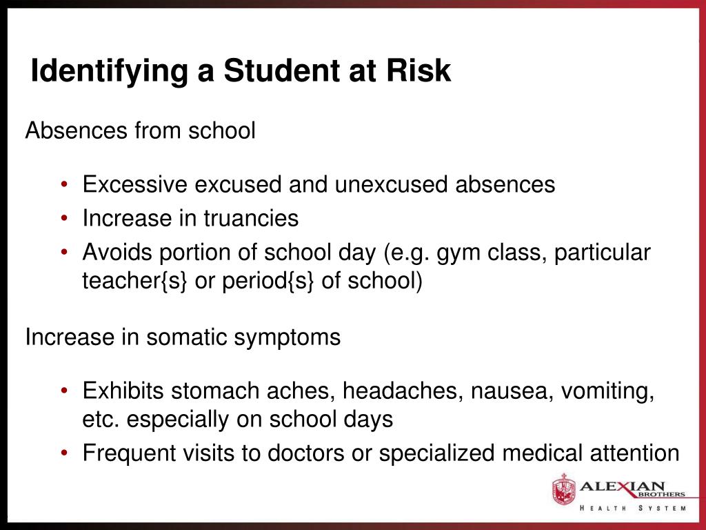 PPT - School Anxiety School Refusal in the School Setting PowerPoint ...