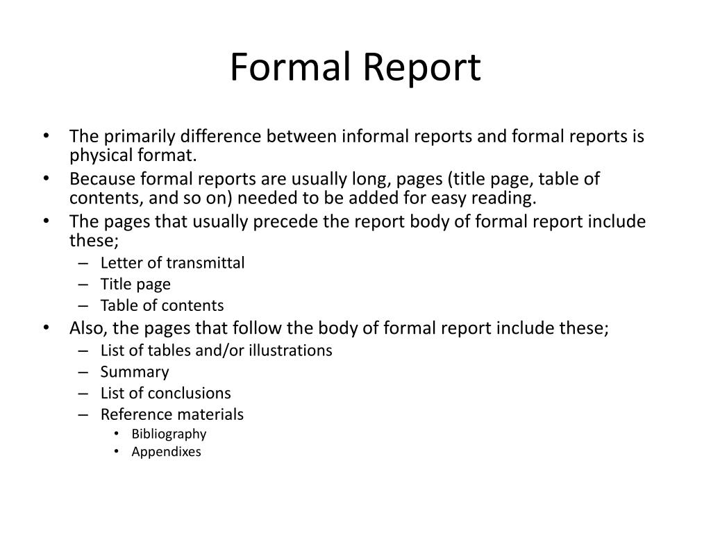 Report пример