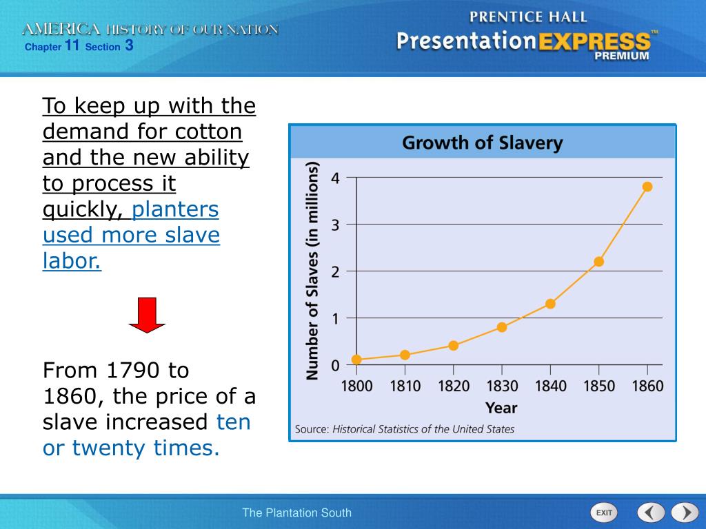PPT - Explain the significance of cotton and the cotton gin to the ...