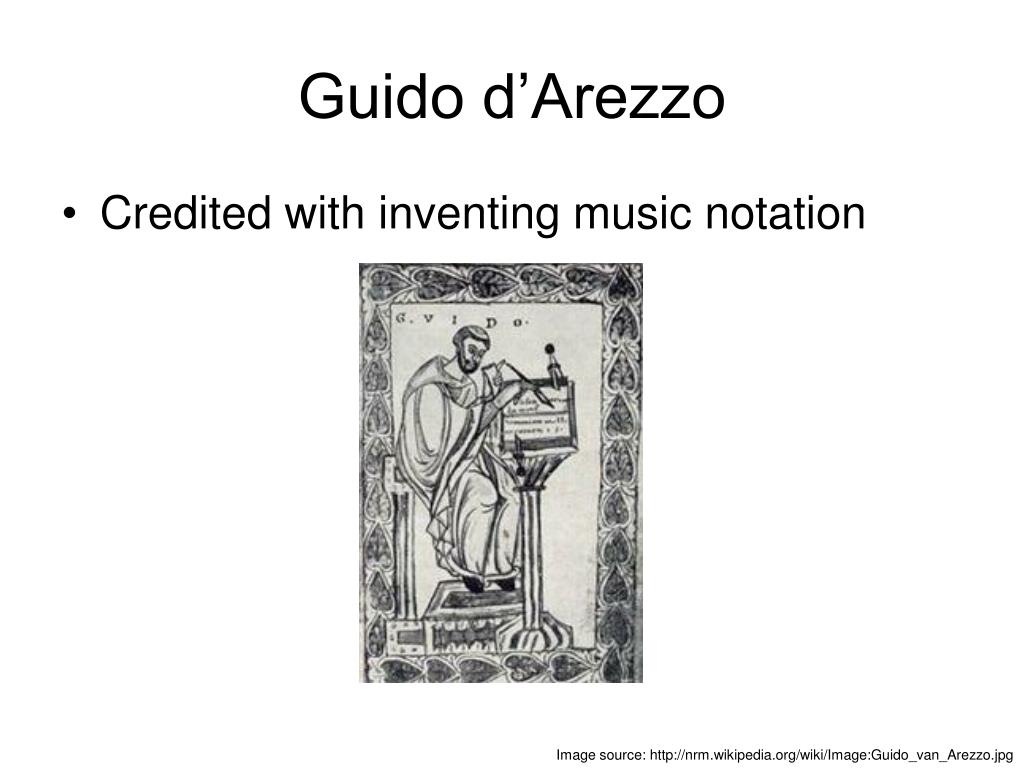 PPT GUIDO Music Notation PowerPoint Presentation free download