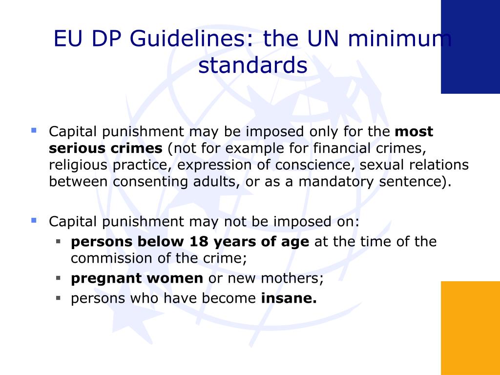 PPT EU Policy on the Abolition of the Death Penalty PowerPoint