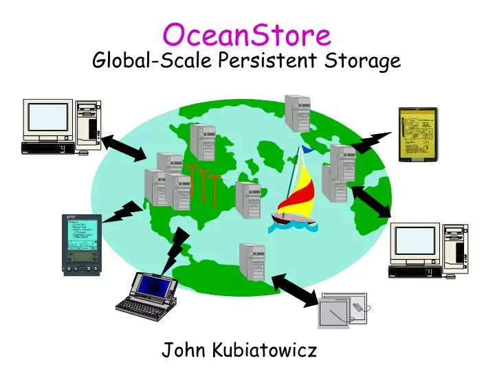 PPT OceanStore GlobalScale Persistent Storage PowerPoint
