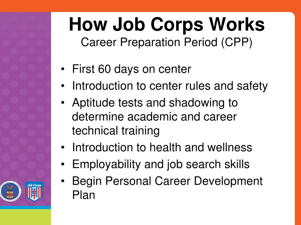 What are the requirements for job corps