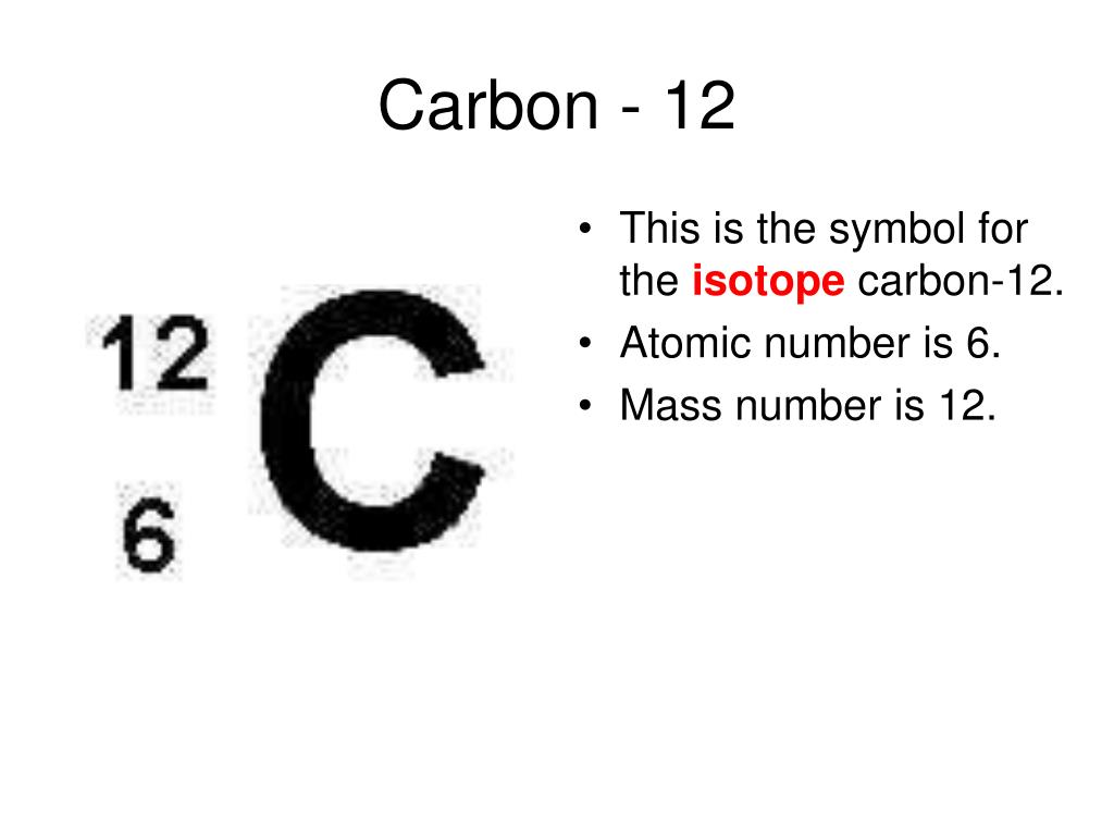carbon 12 carbon 12
