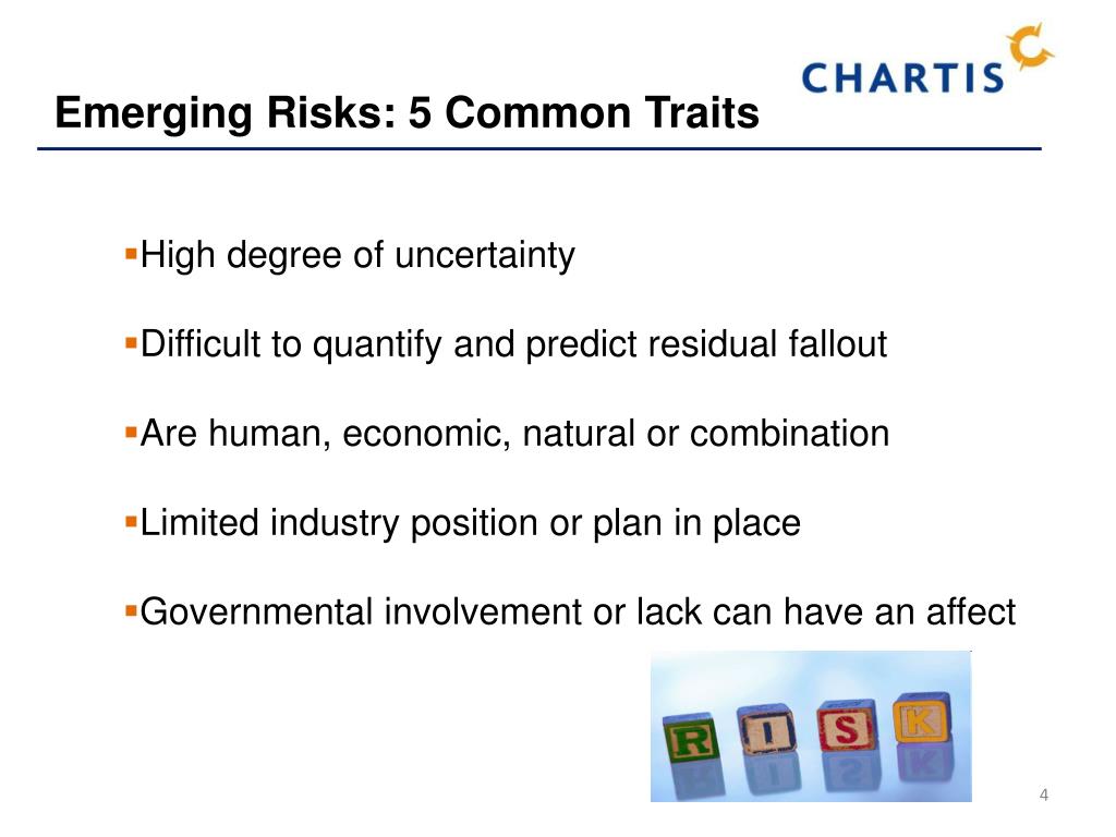 PPT - “Emerging Risks for the Risk Manager” Presentation at the: State ...