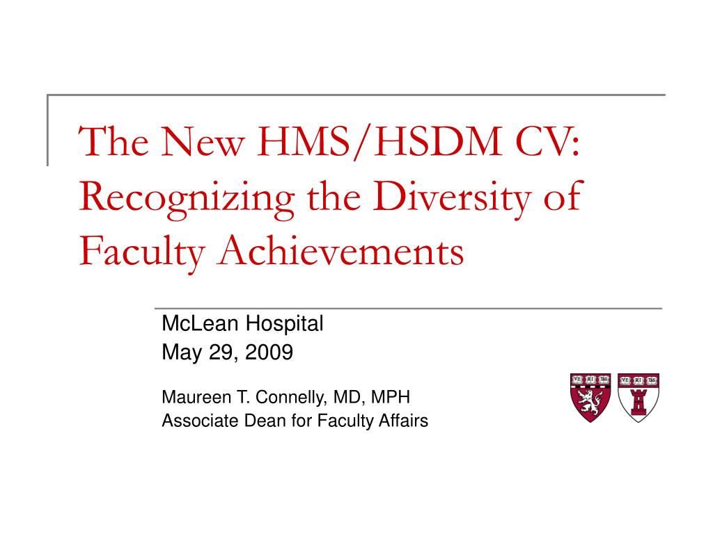 ppt the new hms