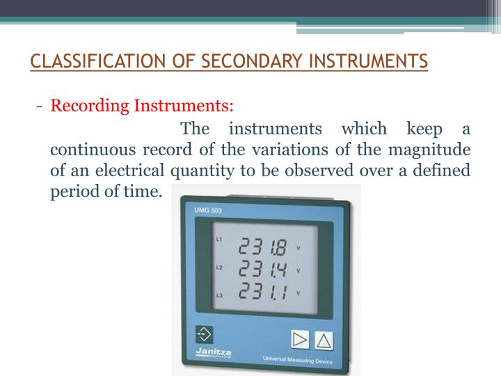 PPT MEASURING INSTRUMENTS PowerPoint Presentation ID1800232