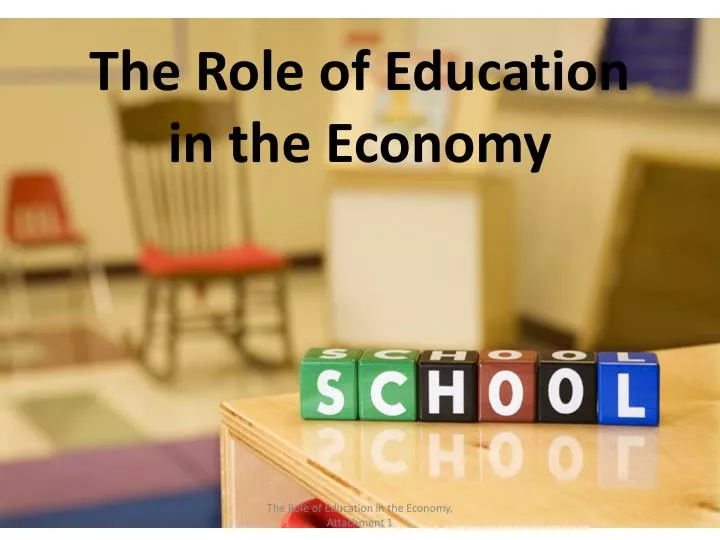 essay on role of education in economic development