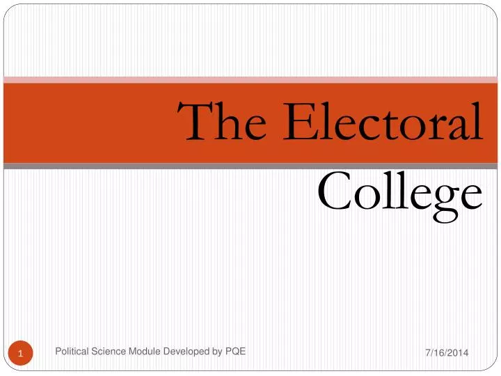 an introduction to the analysis of the electoral college in todays society an introduction to the analysis of the electoral college in todays society