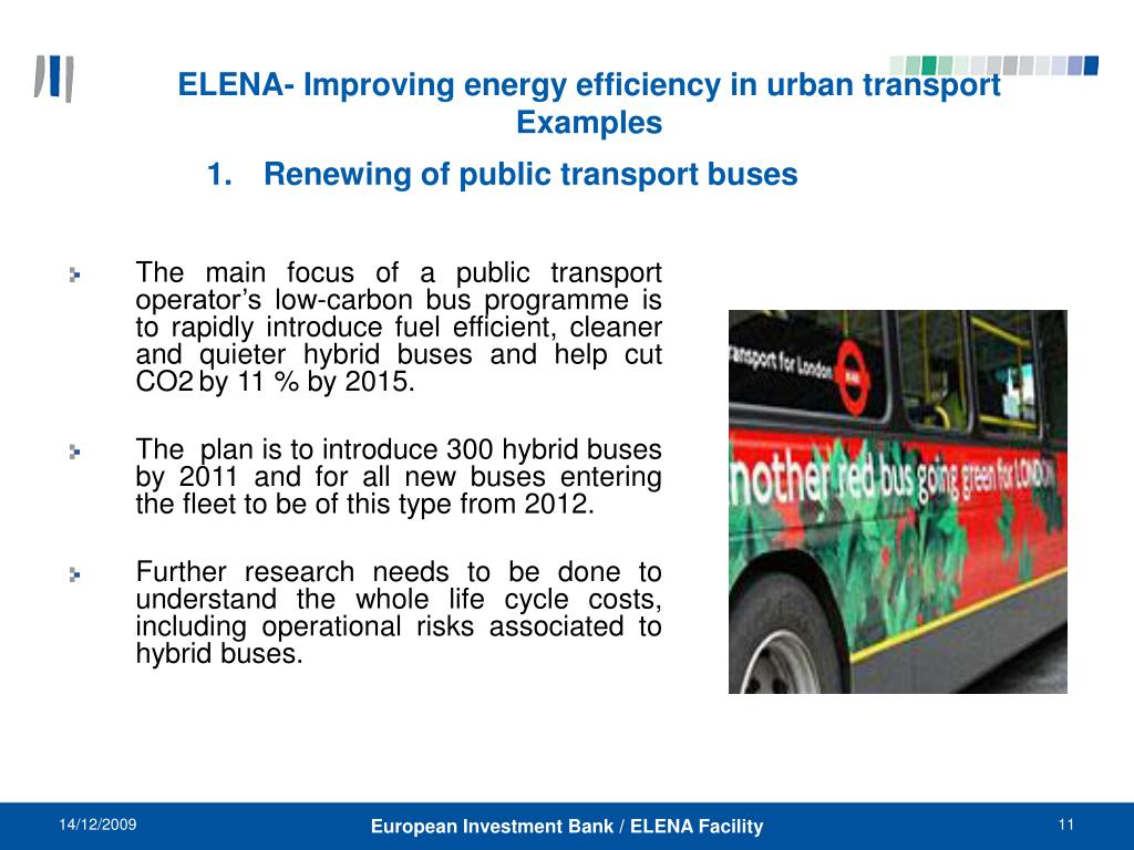 PPT - URBAN ENERGY AND CLIMATE CHANGE PROGRAMMES: THE ELENA FACILITY ...