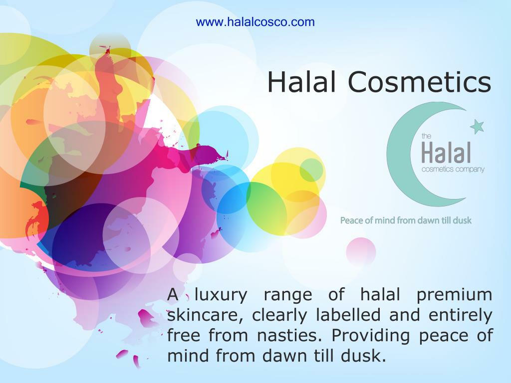 PPT Halal Cosmetics Company An innovative formula for ethical PowerPoint Presentation ID