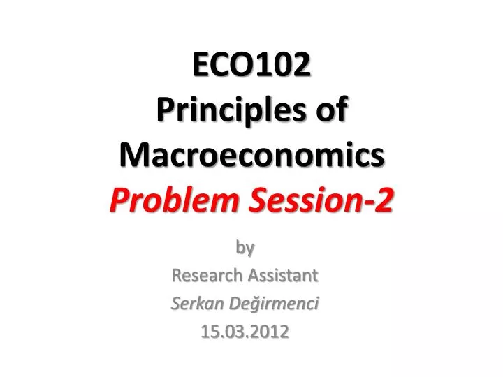 problem set principles of macroeconomics problem set principles of macroeconomics