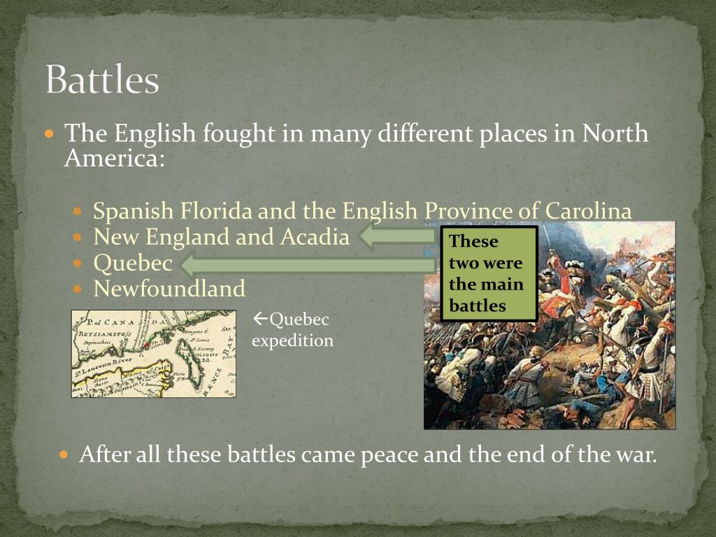 PPT King William’s War/ Queen Anne’s War PowerPoint Presentation ID