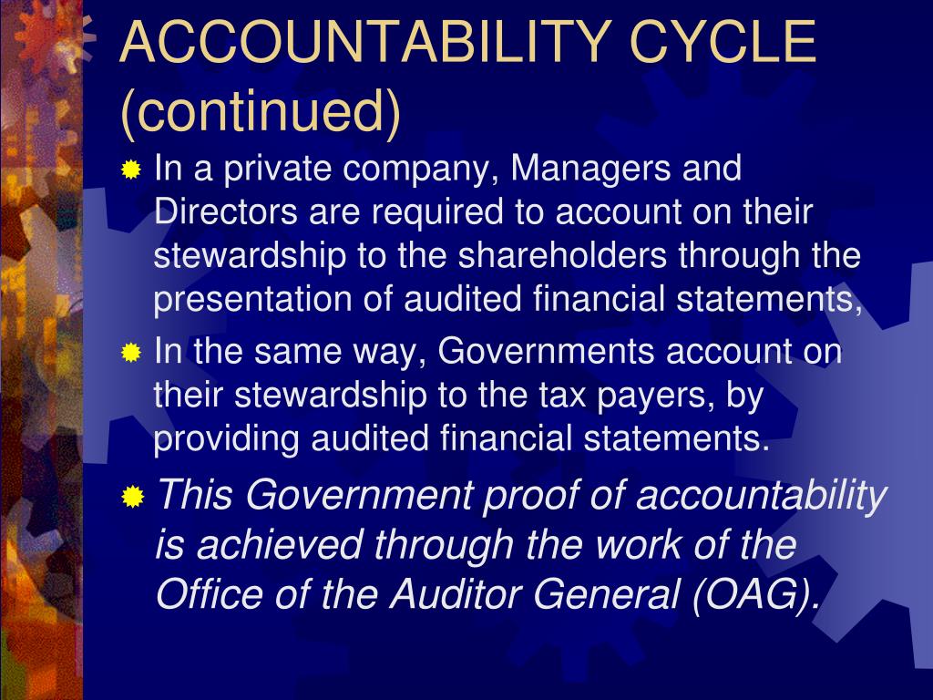 PPT - The Role of the Office of the Auditor General in Zambia's Public ...