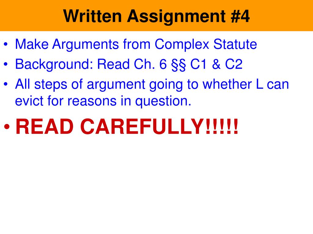 put assignment sentence