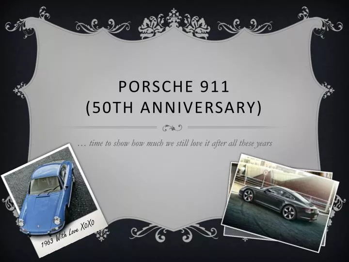 porsche 911 50th anniversary n.