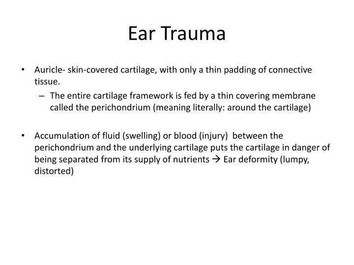 PPT THE EAR PowerPoint Presentation ID1805221