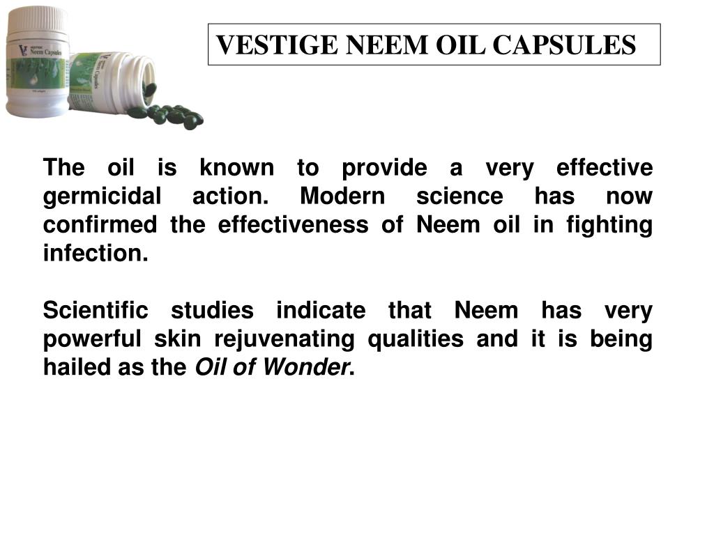 vestige capsules