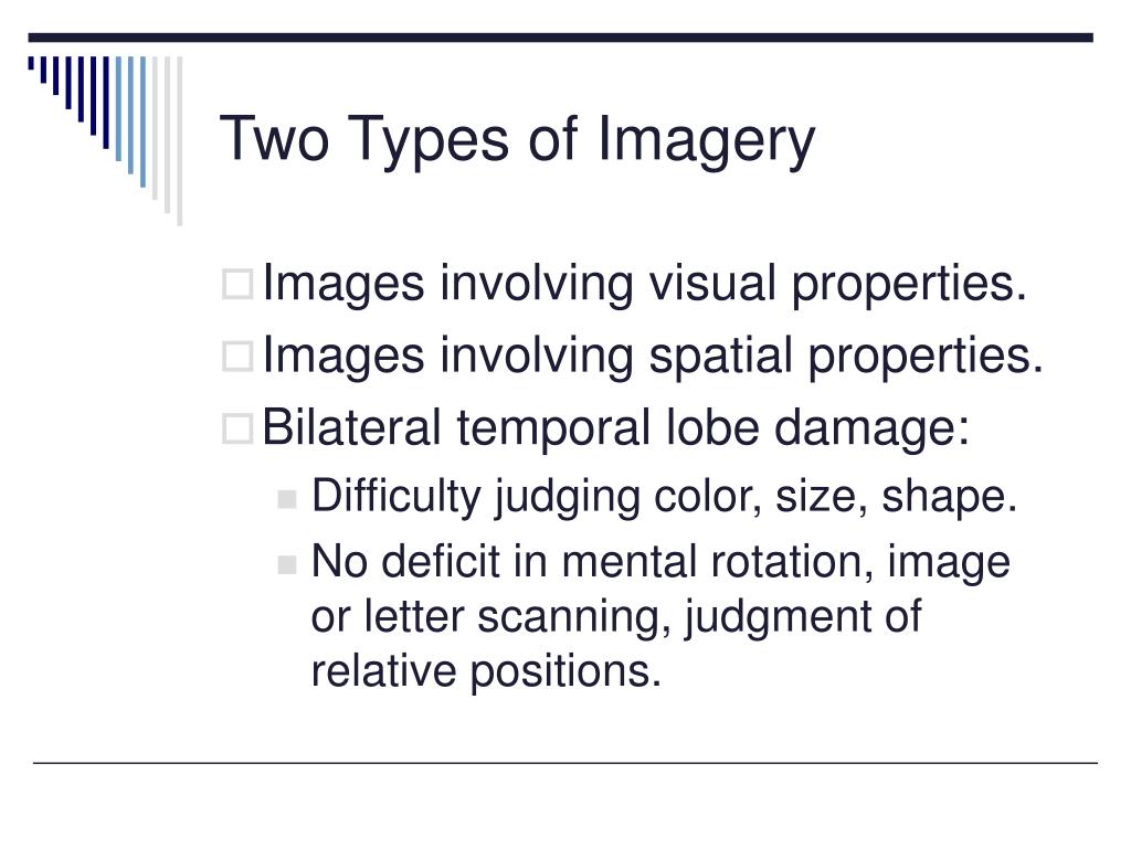 two types of imagery